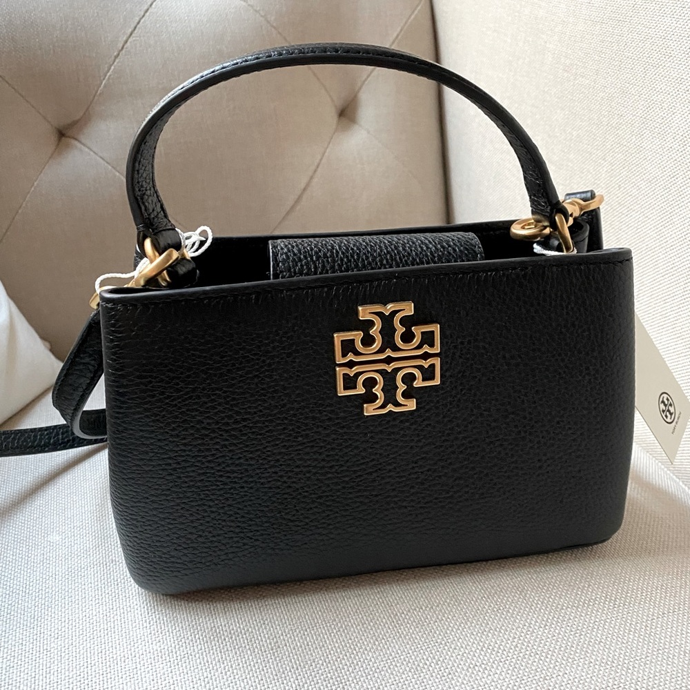 NEW Tory Burch Britten Micro Satchel